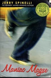 Book cover of Maniac Magee (820L)